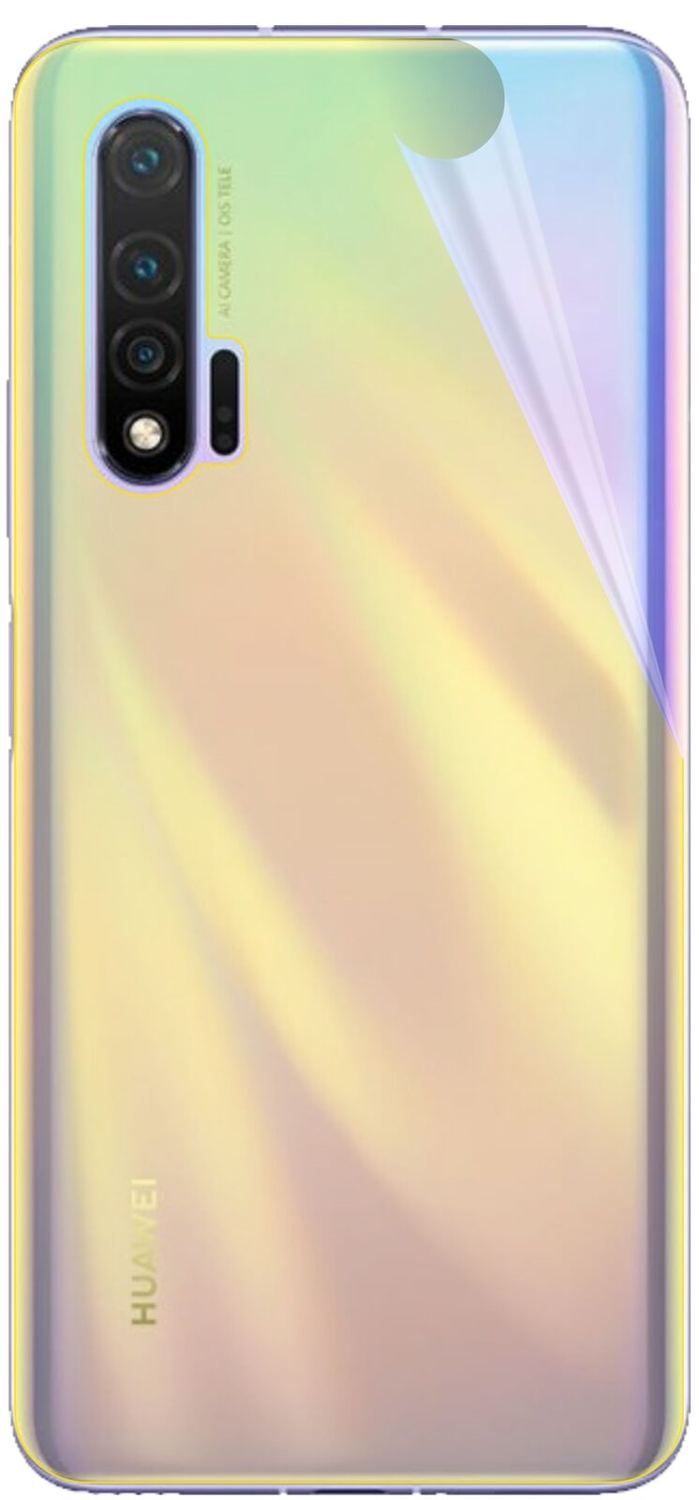 2x Full Cover Back Protector for Huawei nova 6 – Covers Curved Edges | dipos