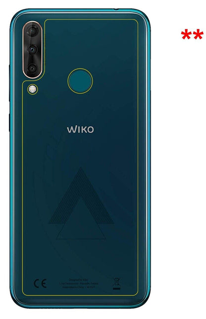 Screen Protector for I Wiko View 3 back I matte I Flexible Glass 9H dipos