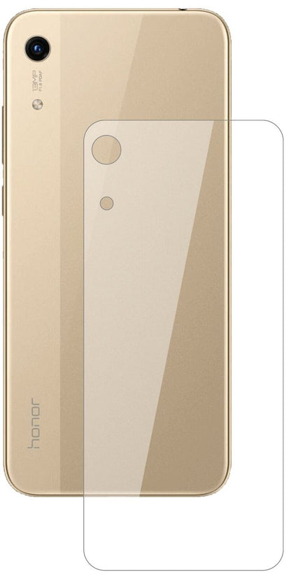 9H Clear Back Protector for Honor 8A – Shatterproof, Crystal Clear | dipos