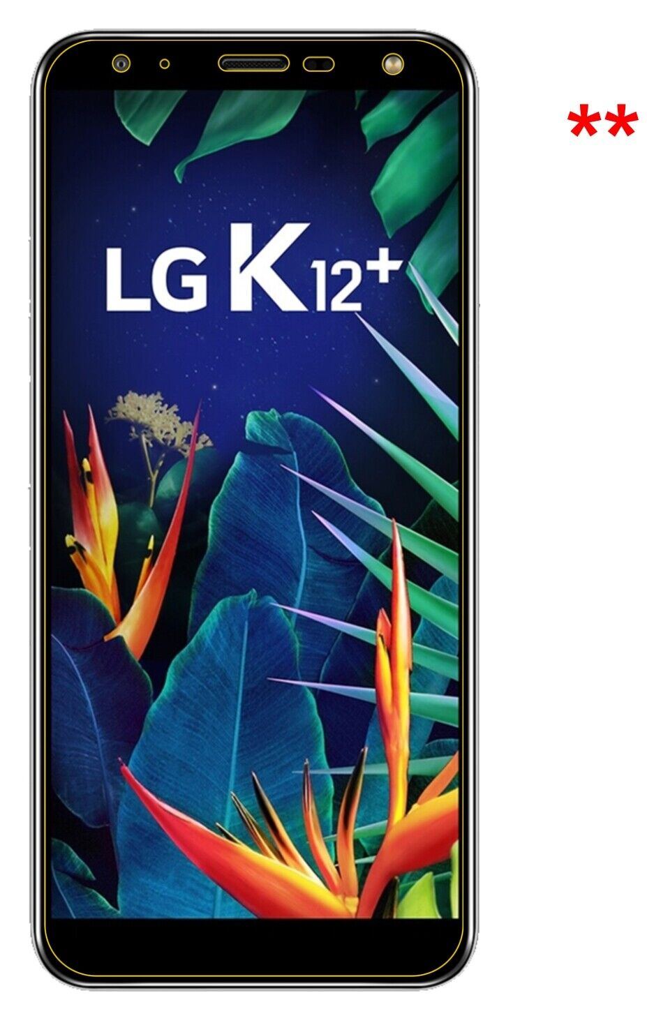 dipos 1x 9H Clear Screen Protector for LG K12 Plus