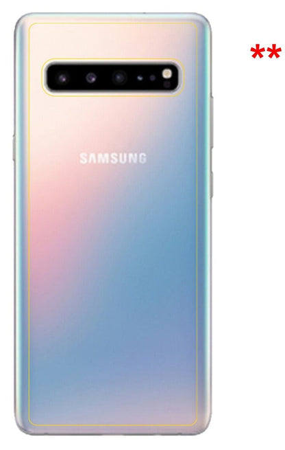 dipos 1x 9H Matte Screen Protector for Samsung Galaxy S10 5G Rückseite