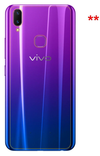 dipos 1x 9H Clear Screen Protector for Vivo Z3x Rückseite