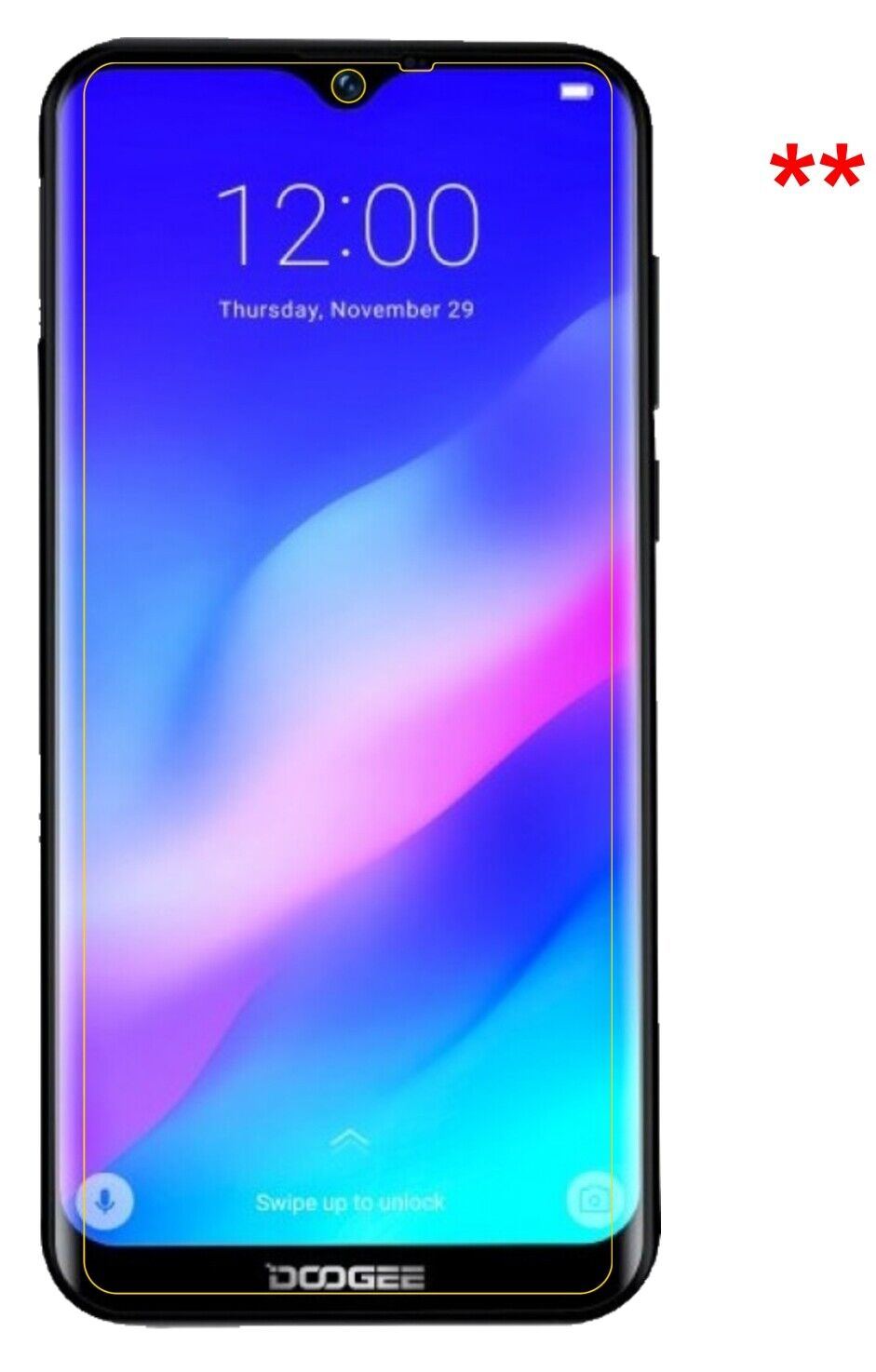 dipos 1x 9H Clear Screen Protector for Archos Oxygen 57