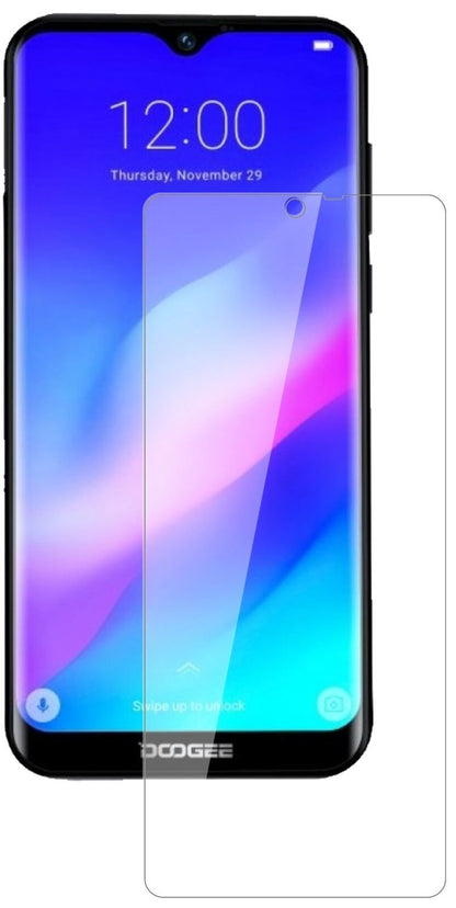 Screen Protector for I Doogee Y8 Plus (2019) I Flexible Glass I 9H I dipos