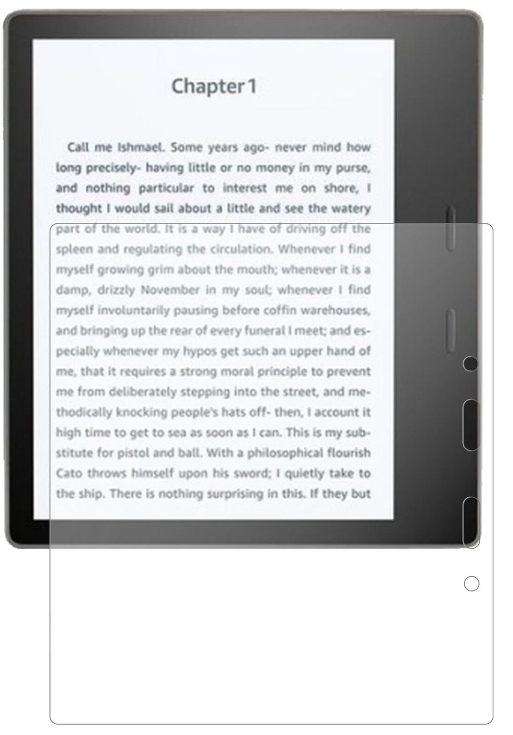 Screen Protector for Amazon Kindle Oasis (2019) matte Flexible Glass 9H dipos