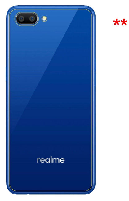 Screen Protector for Oppo Realme C1 (2019) back matte Flexible Glass 9H dipos