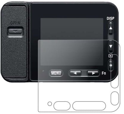 Screen Protector for I Sony DSC-RX0M2 I matte I Flexible Glass I 9H I dipos