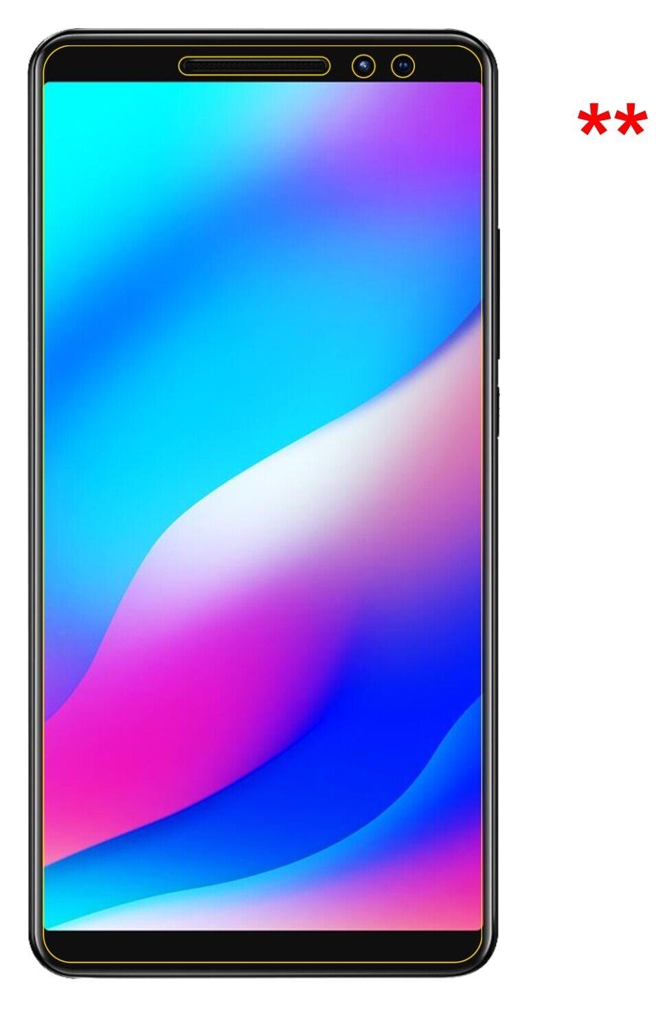 Screen Protector for I Blackview Max 1 I matte I Flexible Glass I 9H I dipos