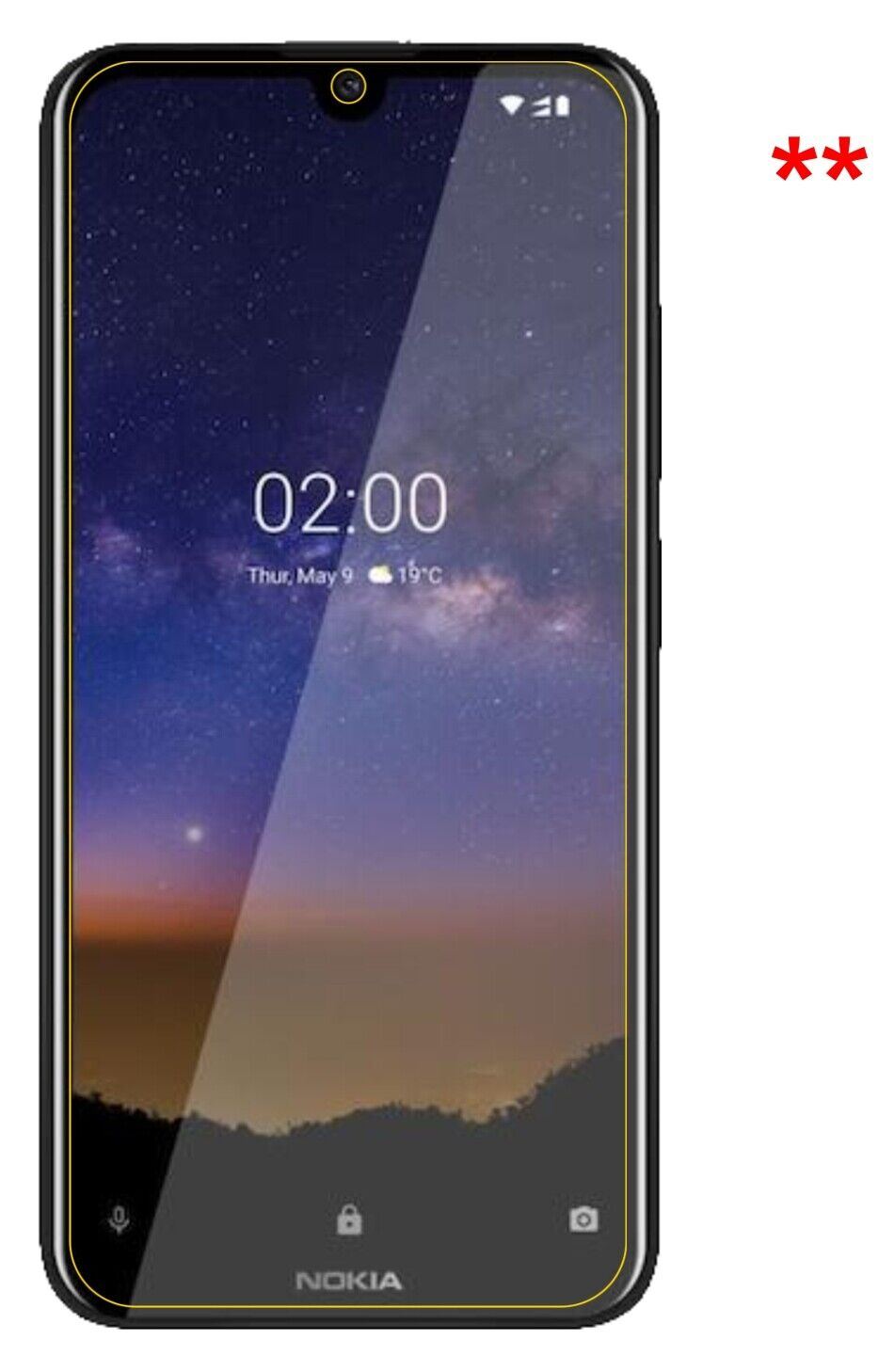 1x I Screen Protector for I Nokia 2.2 I matte I Flexible Glass I 9H I dipos