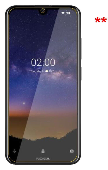 1x I Screen Protector for I Nokia 2.2 I matte I Flexible Glass I 9H I dipos