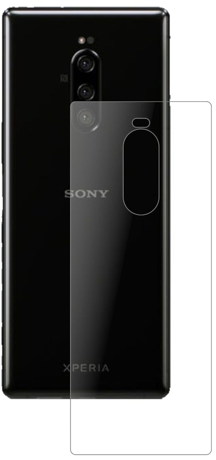 Screen Protector for I Sony Xperia 1 back I matte I Flexible Glass 9H dipos