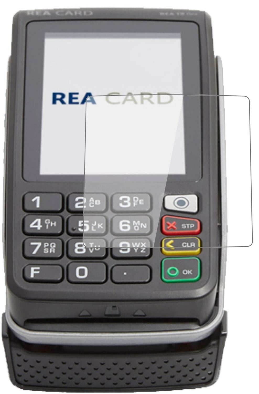 Screen Protector for I REA CARD T9 flex Terminal I Flexible Glass I 9H I dipos