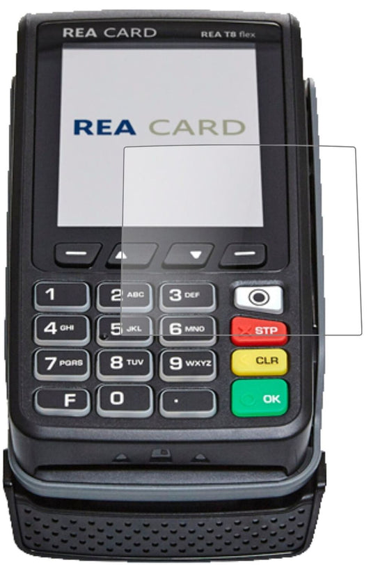 9H Matte Screen Protector for REA CARD T8 flex Terminal – Anti-Glare, Shatterproof | dipos