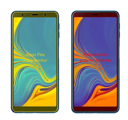 2x Full Cover Screen Protector for Samsung J4 Core (2018) – Covers Curved Edges | dipos