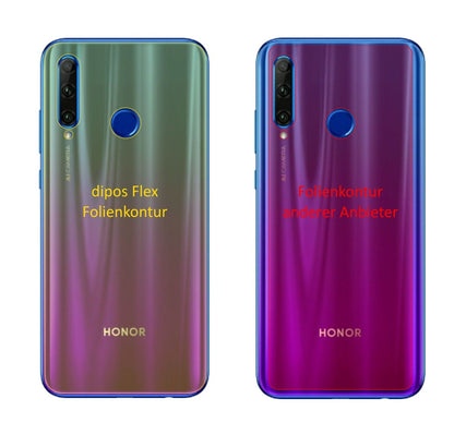 2x Screen Protector for Honor 20i back Protective Film covers 100% dipos Flex
