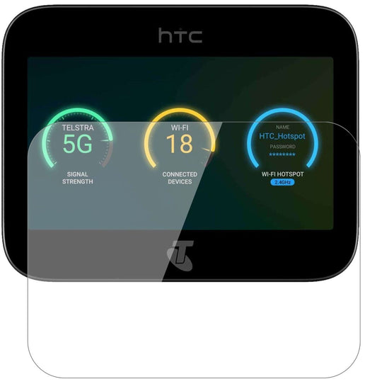 9H Clear Screen Protector for HTC 5G Hub – Shatterproof, Crystal Clear | dipos