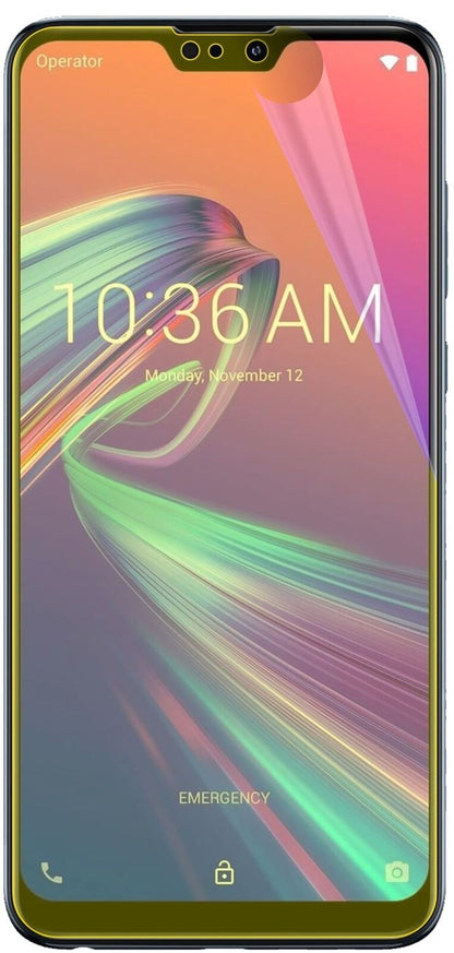 2x Screen Protector Asus ZenFone Max Pro (M2) Protective Film covers 100% dipos