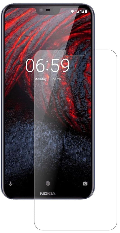 Screen Protector for I Nokia 6.1 Plus I matte I Flexible Glass I 9H I dipos