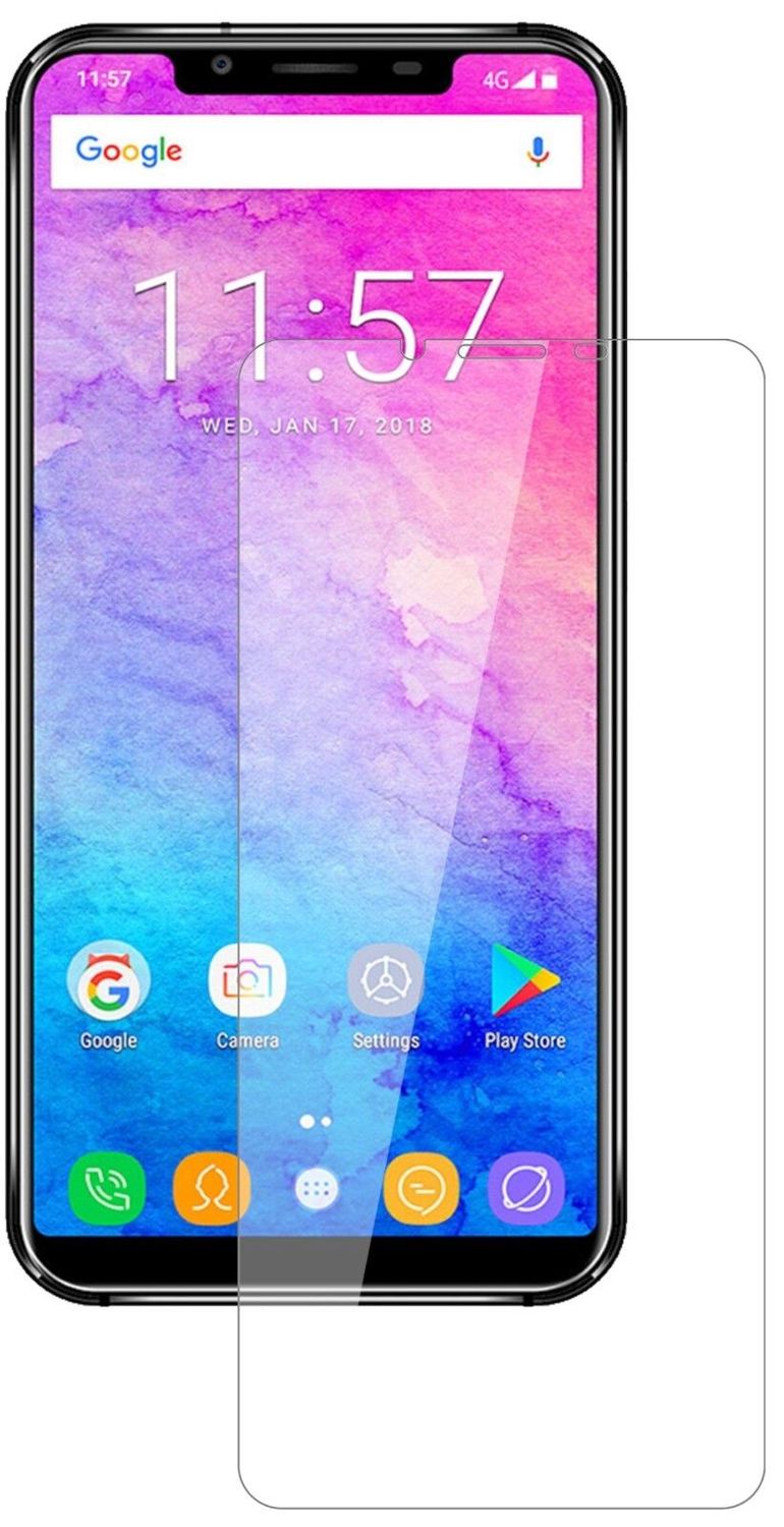 1x 9H Screen Protector for Oukitel U18