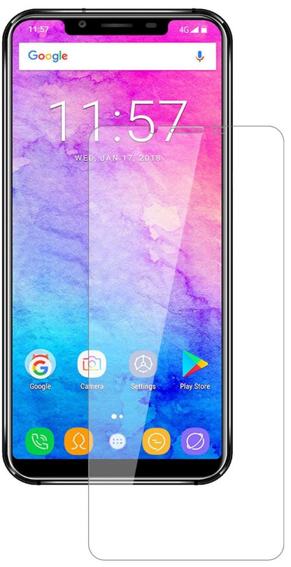 1x 9H Screen Protector for Oukitel U18