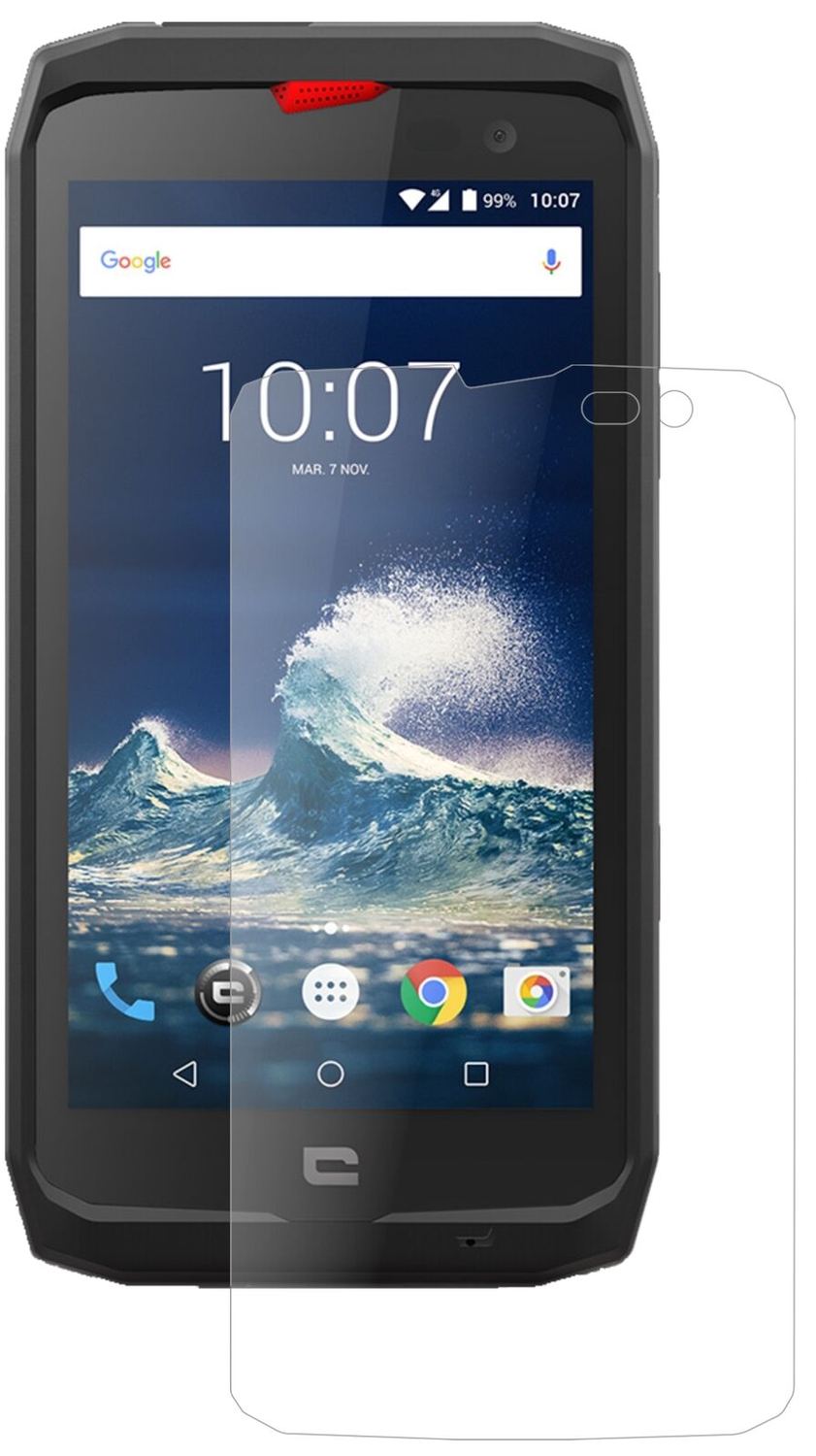 1x 9H Matte Screen Protector for Crosscall Action-X3
