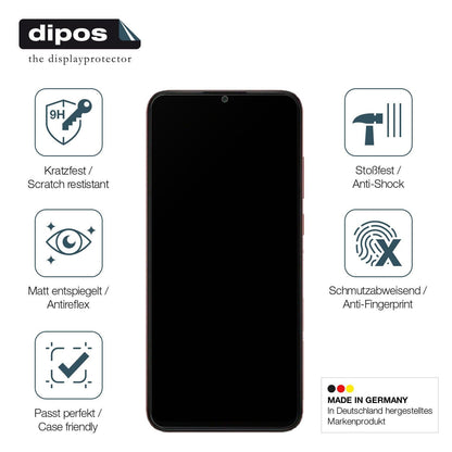 Screen Protector for Samsung Galaxy F04 matte Flexible Glass 9H dipos