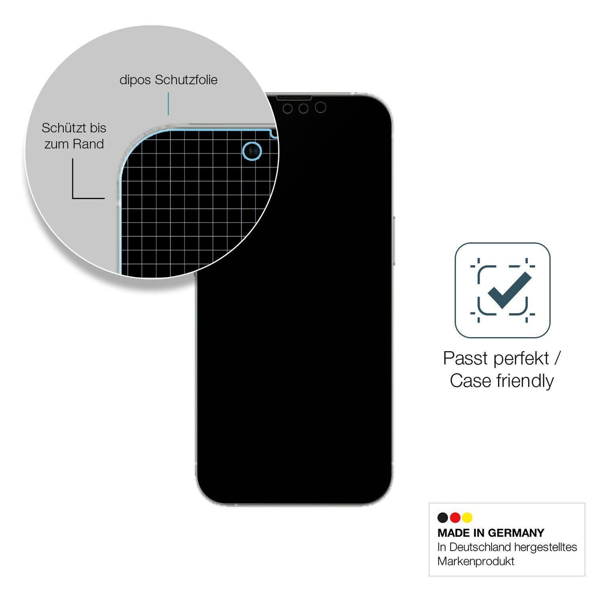 Screen Protector for Apple  iPhone 14 matte Flexible Glass 9H dipos