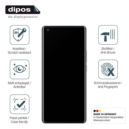 Screen Protector for VIVO X50 Pro Plus matte Flexible Glass 9H dipos