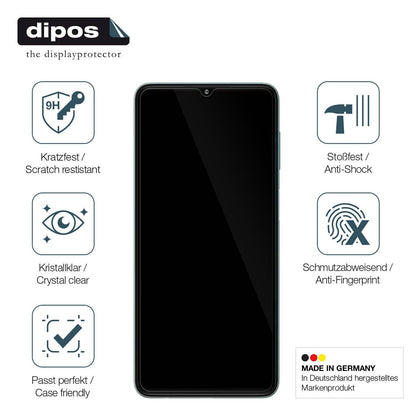 9H Clear Screen Protector for Samsung Galaxy F23 5G – Shatterproof, Crystal Clear | dipos