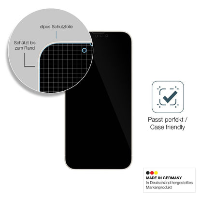 9H Clear Screen Protector for Apple iPhone 13 Pro – Shatterproof, Crystal Clear | dipos