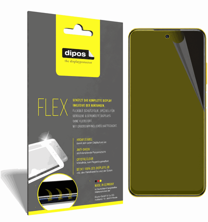 2x Full Cover Screen Protector for Poco M3 Pro – Covers Curved Edges | dipos