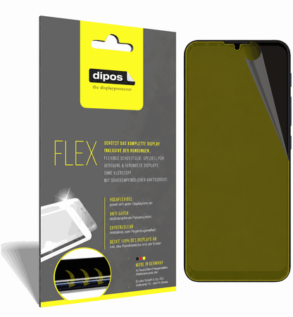 2x Screen Protector for Motorola G20 SE Protective Film covers 100% dipos Flex