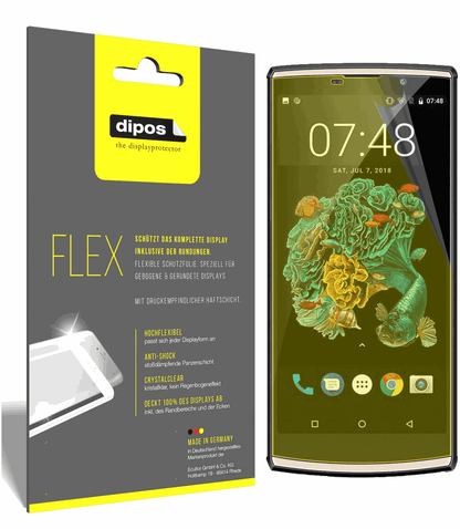 3x Screen Protector for Oukitel K7 Protective Film covers 100% dipos Flex