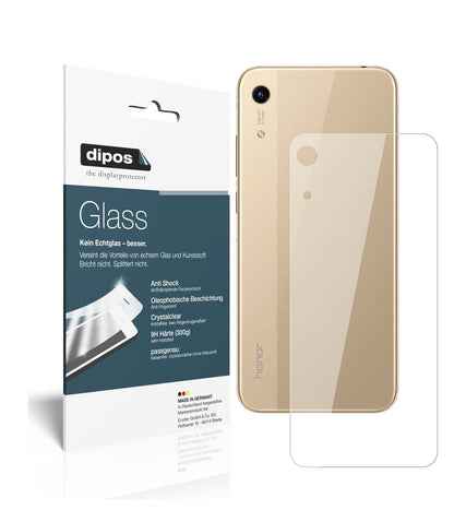 9H Clear Back Protector for Honor 8A – Shatterproof, Crystal Clear | dipos