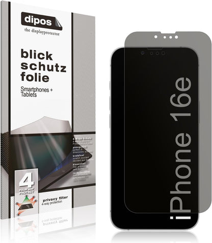 2x 9H Schutzfolie für Apple iPhone 16e Panzerfolie