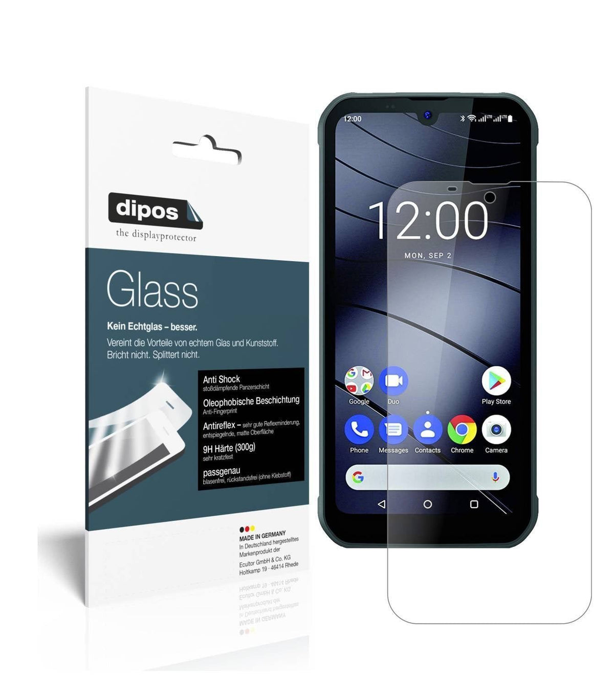 9H Matte Screen Protector for Gigaset GX290 Plus – Anti-Glare, Shatterproof | dipos