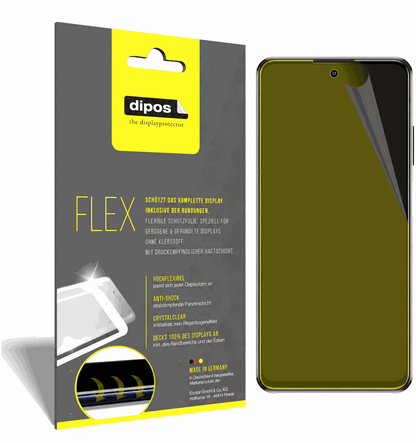 2x Screen Protector for ZTE Blade V30 Protective Film covers 100% dipos Flex