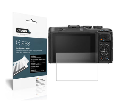2x Screen Protector for Olympus Pen E-PL10 matte Flexible Glass 9H dipos