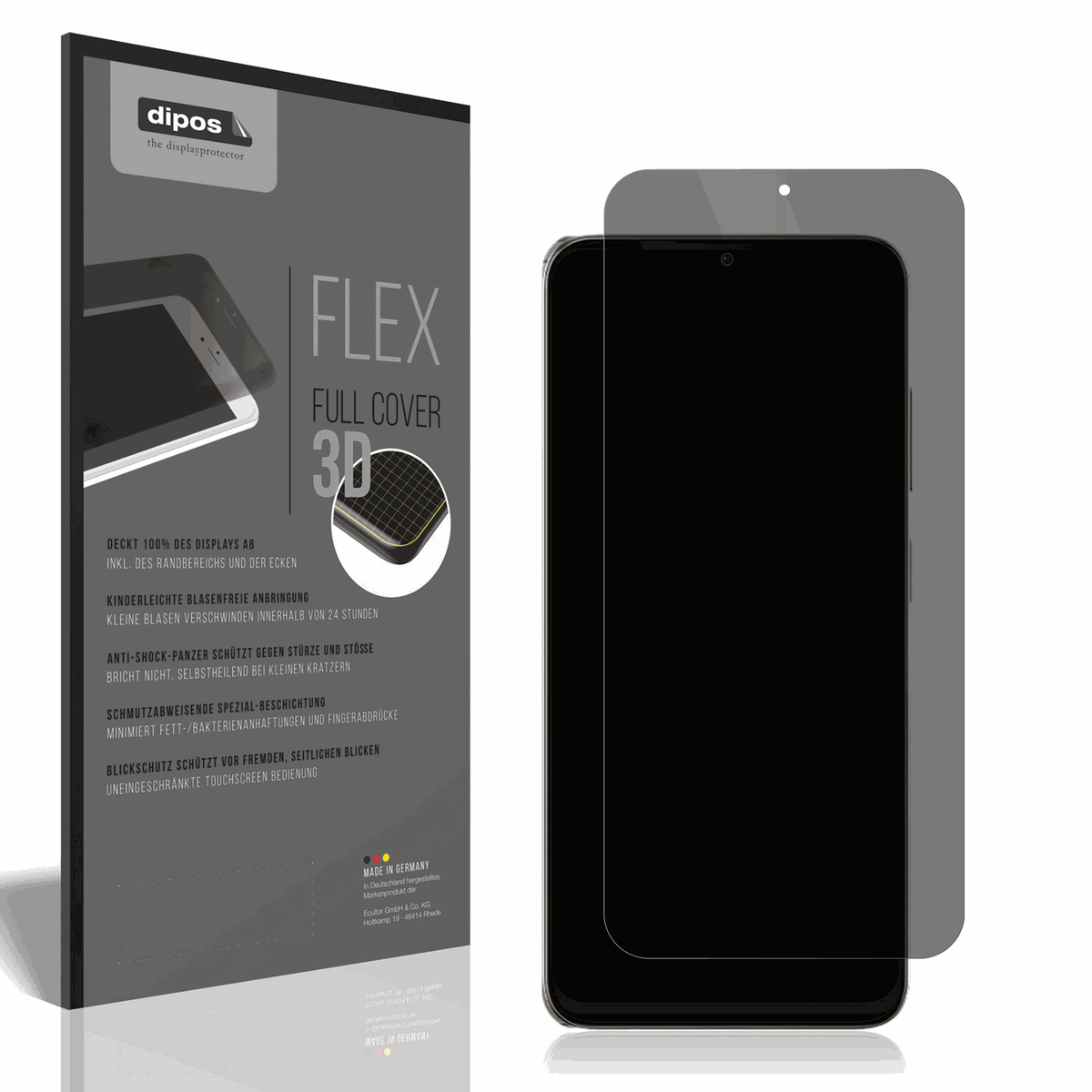 Full Cover Privacy Film for BLU Bold K5 Screen Protector Anti-Shock