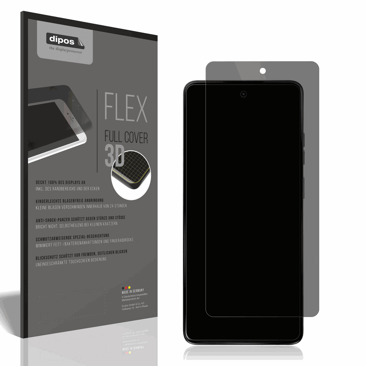Full Cover Privacy Film for Motorola Moto G24 Power Screen Protector Anti-Shock