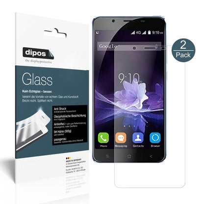 dipos 2x 9H Matte Screen Protector for Blackview P2