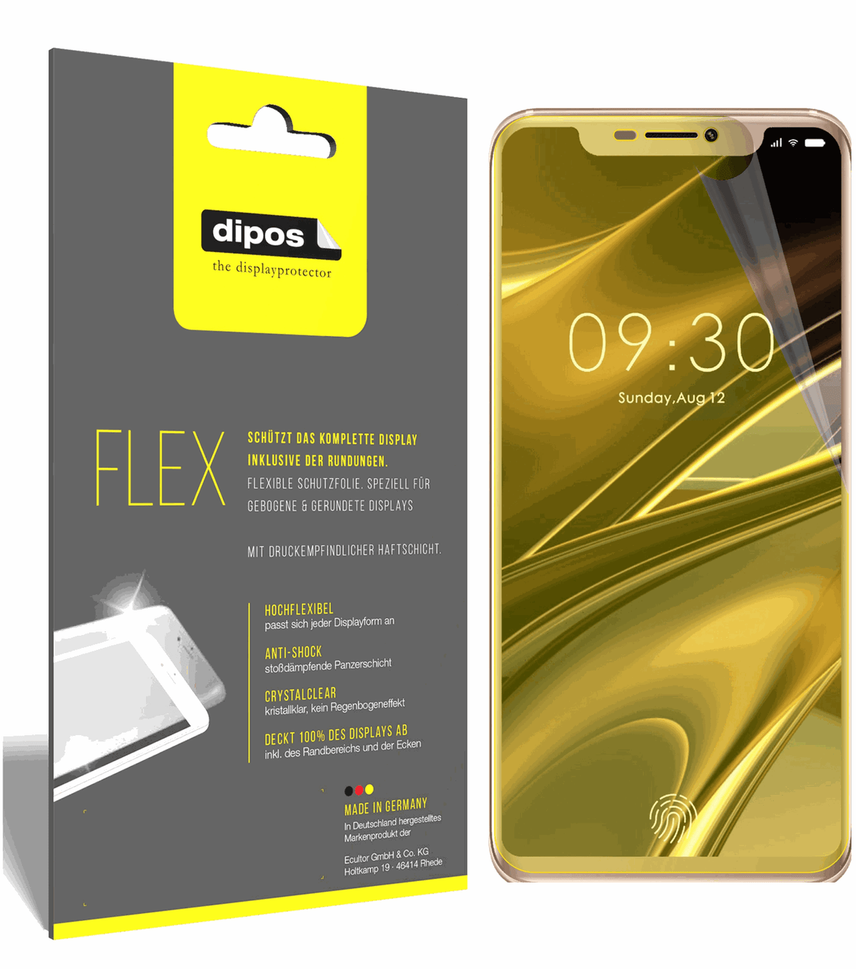 dipos FLEX 3x Clear Screen Protector for Doogee V
