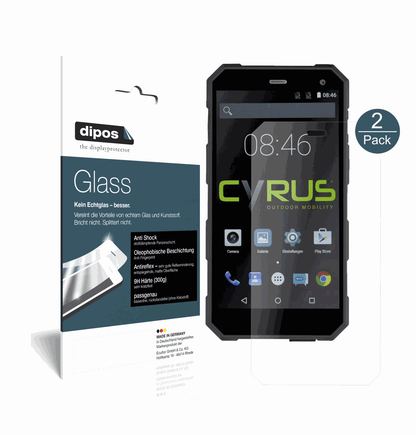 dipos 2x 9H Matte Screen Protector for Cyrus CS 24
