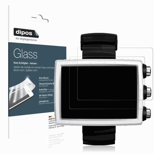 2x Screen Protector for Suunto EON Core Tauchcomputer matte Flexible Glass 9H