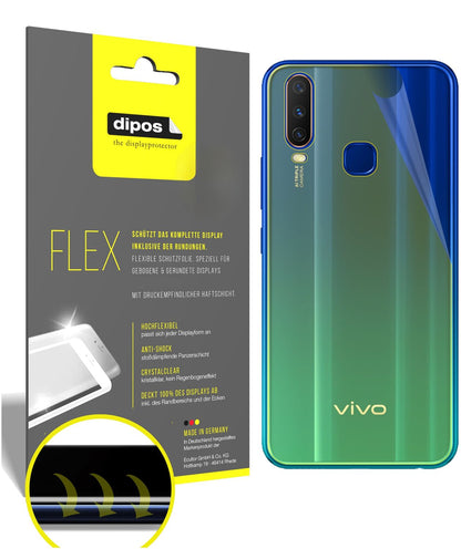 3x Screen Protector for Vivo Y11 (2019) back Protective Film covers 100% Flex