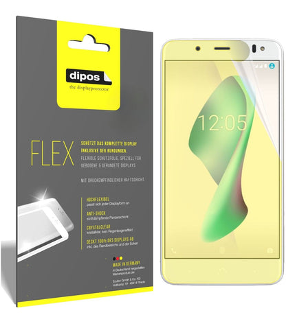 2x 3D Full Cover Screen Protector for BQ Aquaris VS Plus