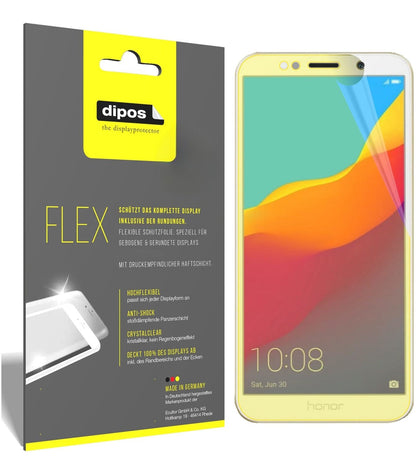 2x Full Cover Screen Protector for Honor 7A – Covers Curved Edges | dipos