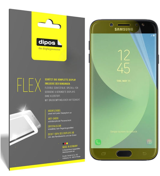 3x Screen Protector for Samsung Galaxy J7 Pro Protective Film covers 100% Flex