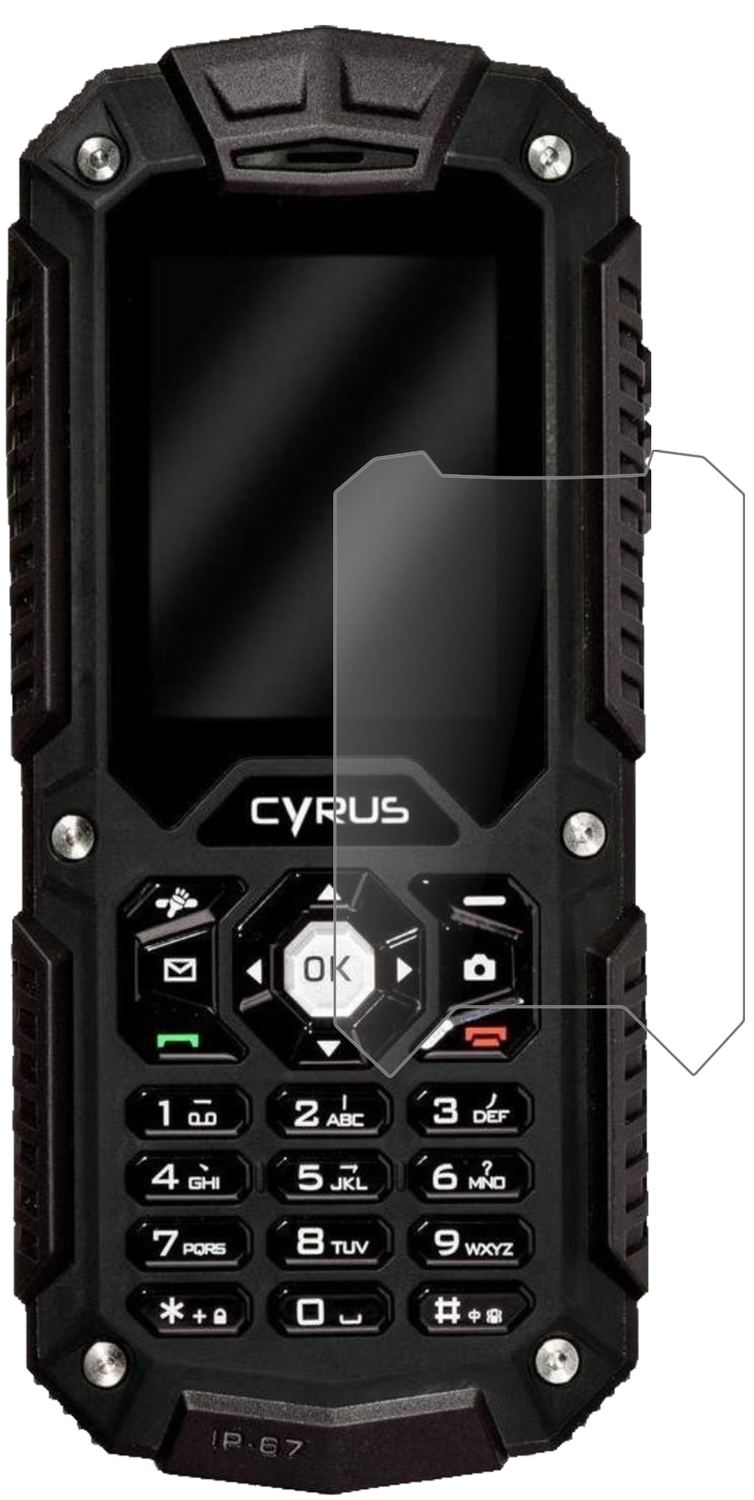 dipos 2x 9H Matte Screen Protector for Cyrus CM6