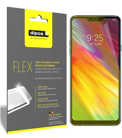 2x I Screen Protector for LG Q9 One Protective Film covers 100% dipos Flex